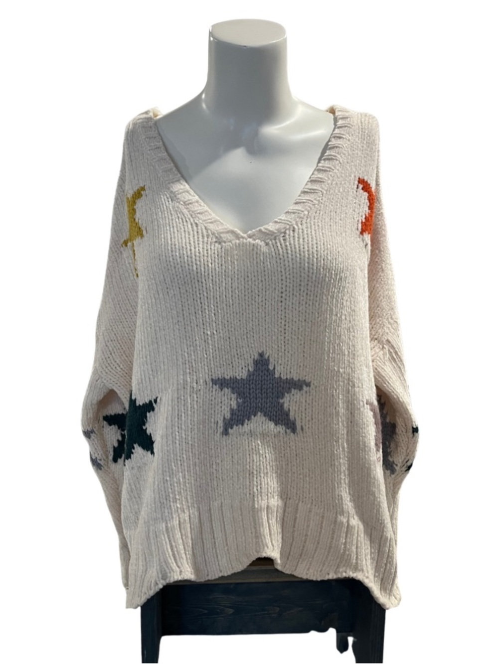 Entro star sweater medium